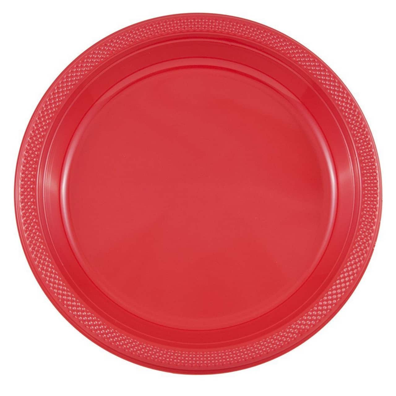 JAM Paper 10.25" Plastic Party Plates, 20ct.